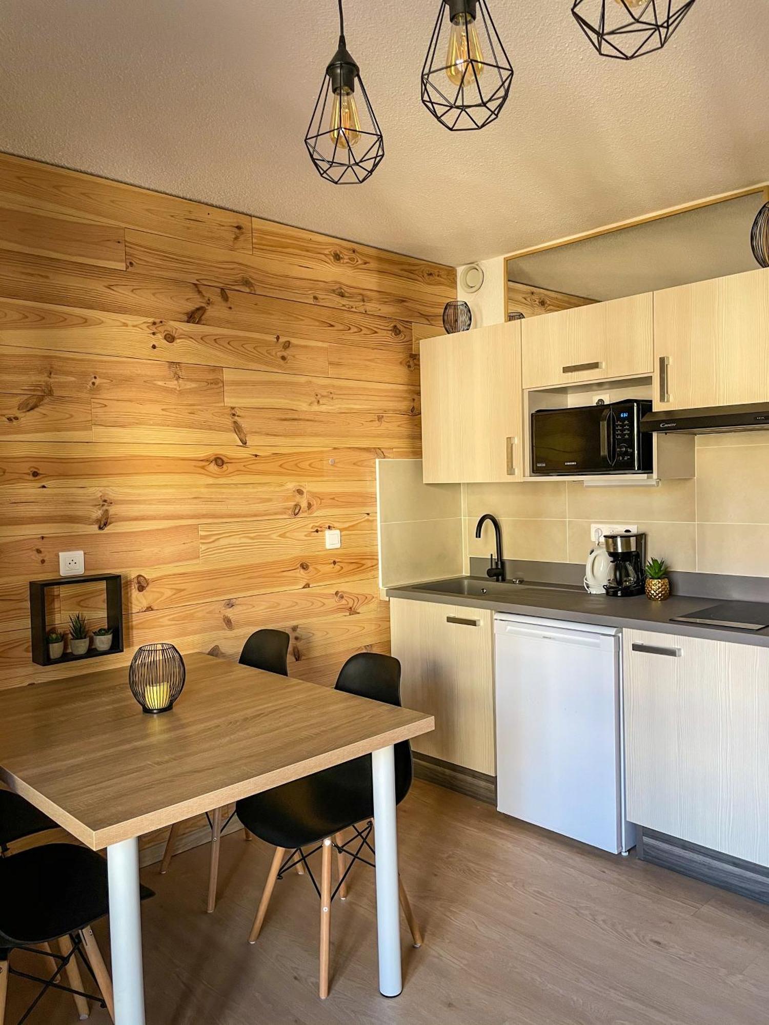 Chalereux Studio A La Montagne Auron Exterior foto